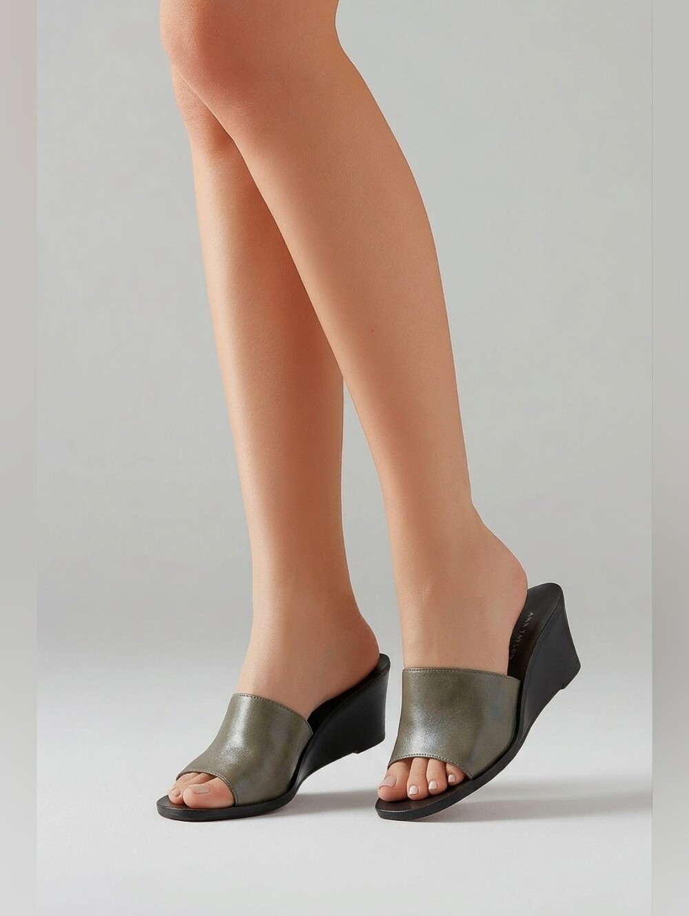 Ann Taylor Mule Wedge Sandal